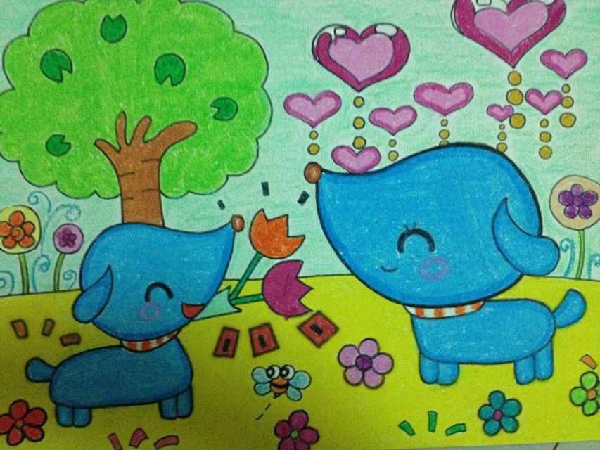 {老虎機}(8一9岁儿童画 一等奖)